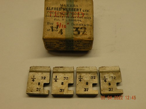 Me coventry dies model - 1/4"-32,