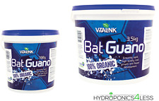 VitaLink Bat Guano ORGANIC FERTILIZER Hydroponics Grow Media Additives 0.7 3.5kg