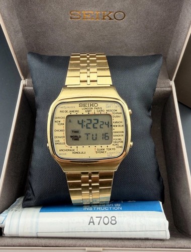 Seiko a708 5000 - seiko, world