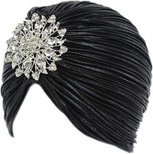 Vintage Turban Hat with