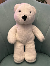 VINTAGE WHITE MOTHERCARE TEDDY