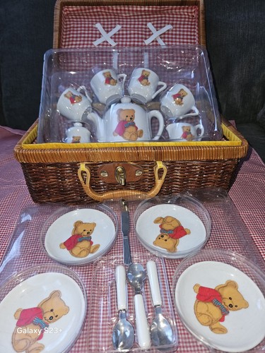 Miniature piece tea set in - miniature,