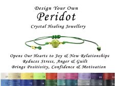 Peridot Healing Bracelet Anklet Natural Crystal Gemstone Healing Bracelet