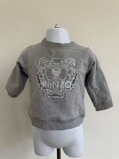 Kenzo Baby Grey Jumper Size 12