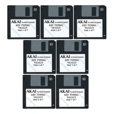 Akai S1000 / S3000 Set of