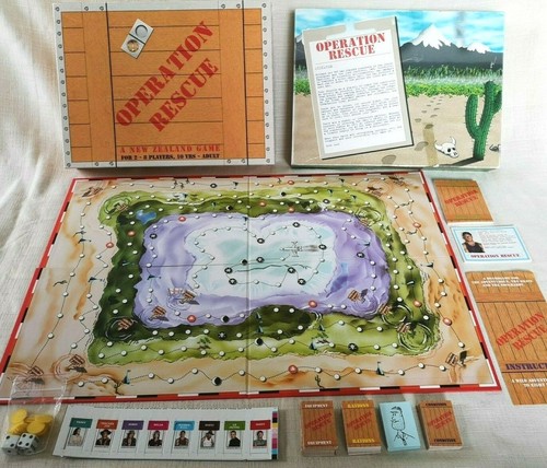 Operation rescue board game - operation,