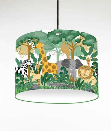Jungle animals ceiling drum - jungle,