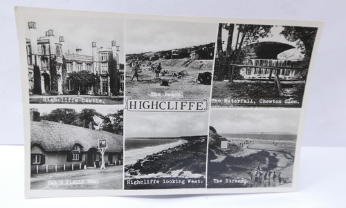 Highcliffe multi view postcard - multi,