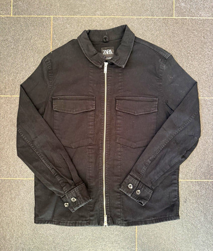Zara men black twill - zara,