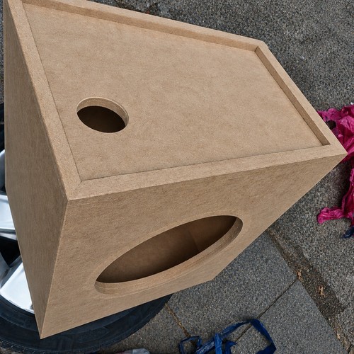 Round subwoofer box - 10”,