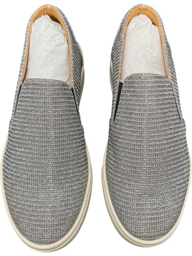 Grey slip trainers man made - grey,