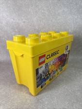 Lego Classic Yellow Brick Storage Box  - Empty Box Only