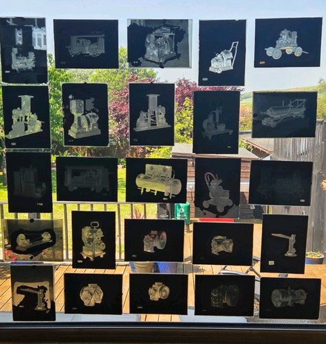 49x antique glass negatives - antique,
