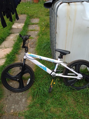 Zinc gravity tested white - tested, bmx