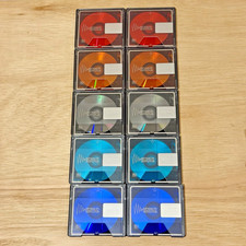 Sony colour minidiscs x10 80 - sony,