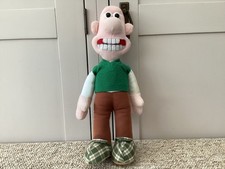 Vintage Wallace And Gromit, Wallace Plush Soft Toy From 1989