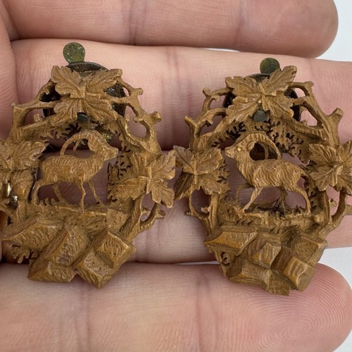 Antique hand carved wood - hand,