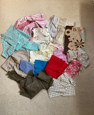 Mixed Fabric Scraps Harris Tweed Designers Guild Cabbages & Roses Laura Ashley