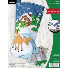 Bucilla 18" Felt Christmas