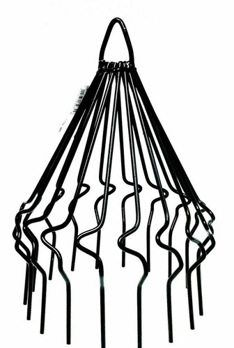 Black pointed chimney bird - black,