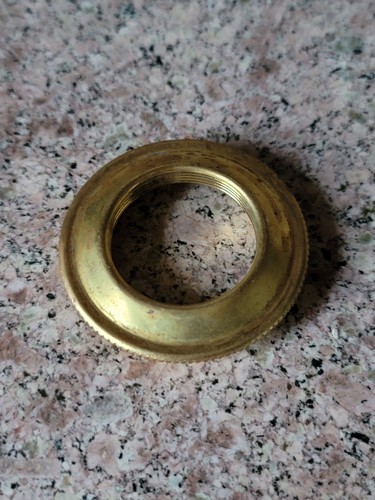 Solid brass collar - brass,