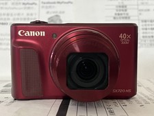 Canon SX720HS  Digital Camera RED Great Gift for family all good