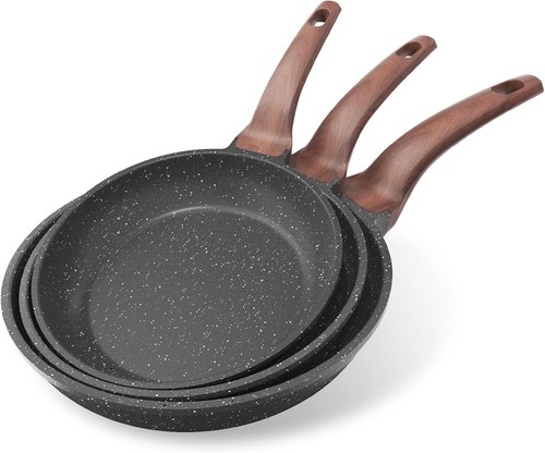 3pk non stick frying pan - 3pk,