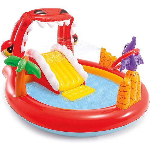 Inflatable paddling pool slide - inflatable,