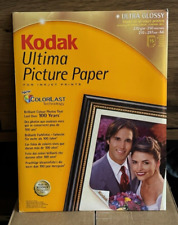 Kodak Ultima Picture Paper Photo Ultra Glossy A4 Inkjet 15 Sheets