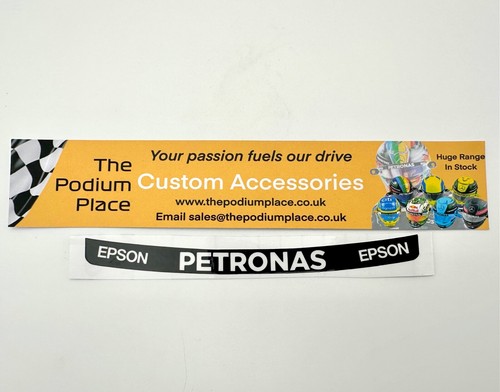 Mini helmet visor strip - f1,