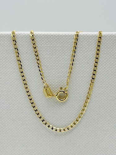 9ct solid yellow gold 2mm - yellow,