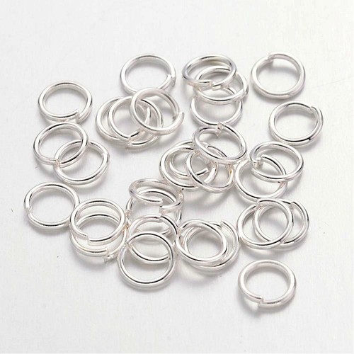 100 jump rings for jewellery - 100,