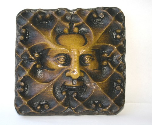 Green man church - green,