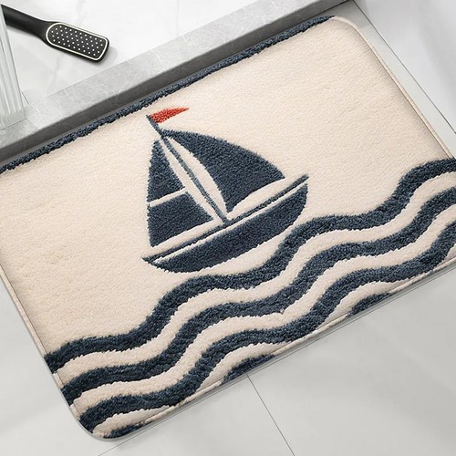 Bathroom floor mat absorbent - floor,