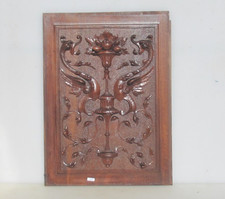 Antique Carved Wooden Panel