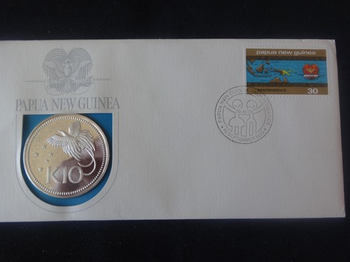 1975 silver proof - proof, papua