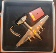 Atlas Edition Silver Plated Classic Boeing 314 Clipper 1938 Box + Certificate Tv