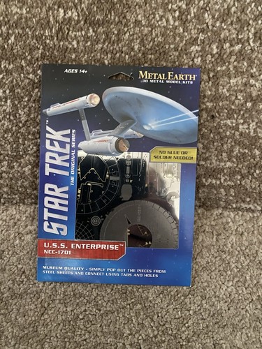 Star trek uss enterprise metal - star,
