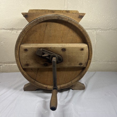 Antique wooden butter - butter, churn