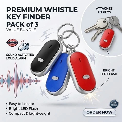 Pack lost key finder whistle - lost,