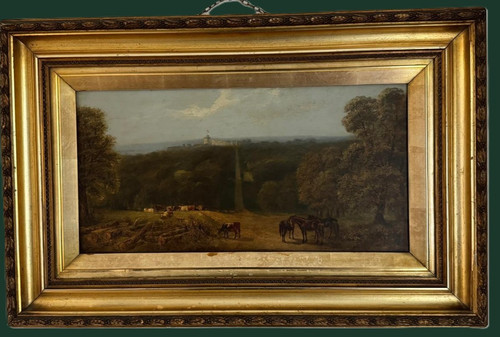 Gelder antique 19thc oil - j.gelder,