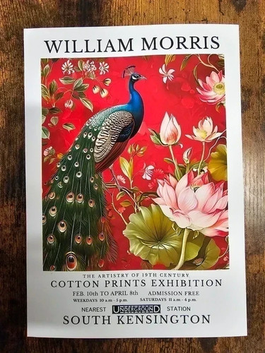 Size william morris print - william,
