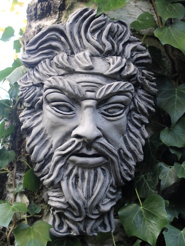 Poseidon garden wall - poseidon,