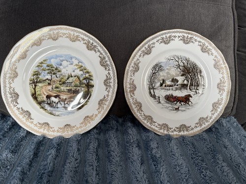 Plates gainsborough bone - 2,