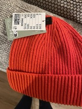 Orange Woolly Hat H& M One