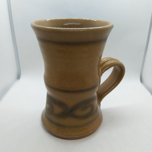 Pottery mug vintage stoneware - vintage,