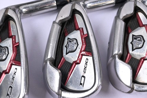 Wilson d200 irons sw - irons, 5-pw+sw