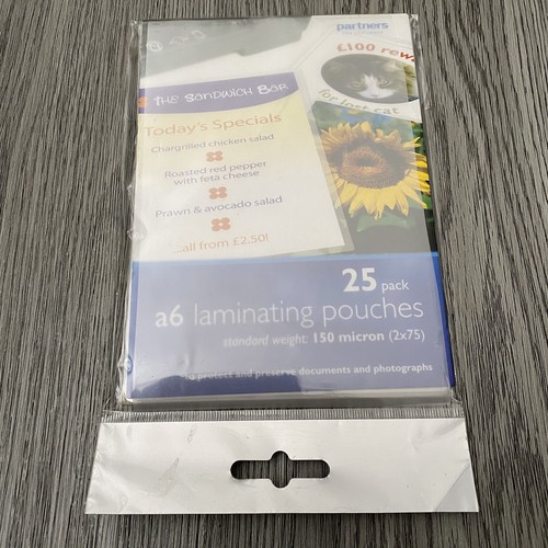 Laminating pouches x - a6,