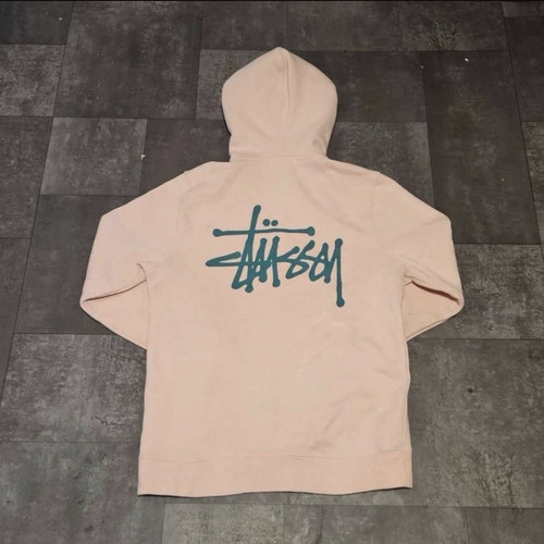 Stussy hoodie pink and - stussy,