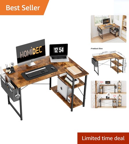 Sturdy shaped desk with - l-shaped,